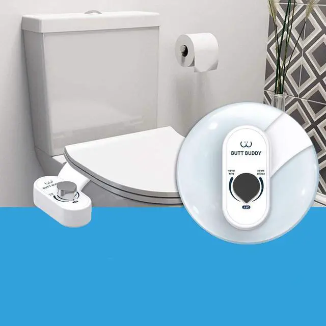 Alt view image 2 of 7 - BUTT BUDDY Duo Bidet Toilet Seat Attachment with Front Cleaning & Rear Bum Wash