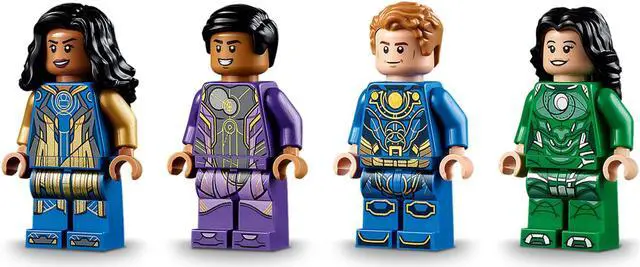 Alt view image 2 of 20 - LEGO 76155 Marvel The Eternals In Arishems Shadow 493 Piece Build Set, Age 7+