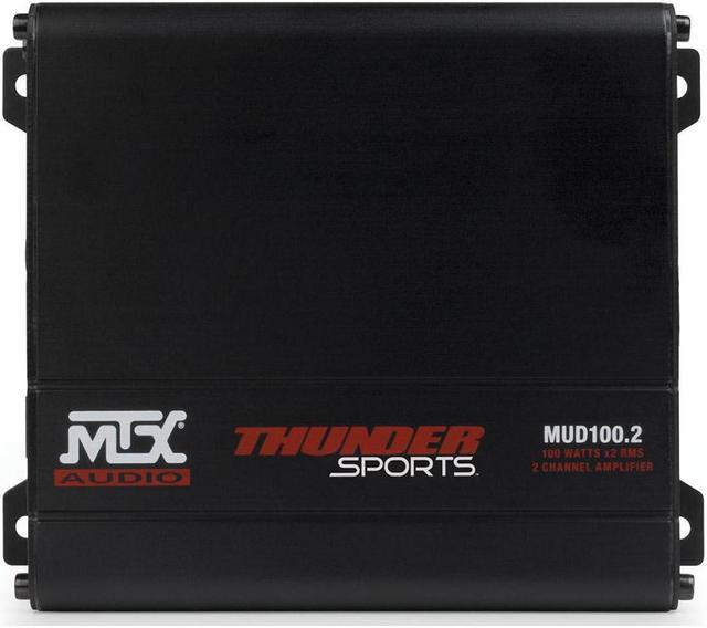 Main image of MTX MUD100.2 Mud Series 200 Watt RMS 2 Channel Outdoor Powersports Amplifier Kit