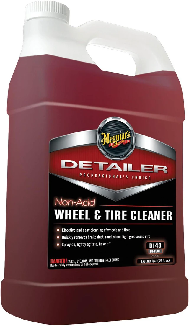 Main image of Meguiar's Non Acid Tire & Wheel Cleaner Exterior Car Maintenance Care, 1 Gallon
