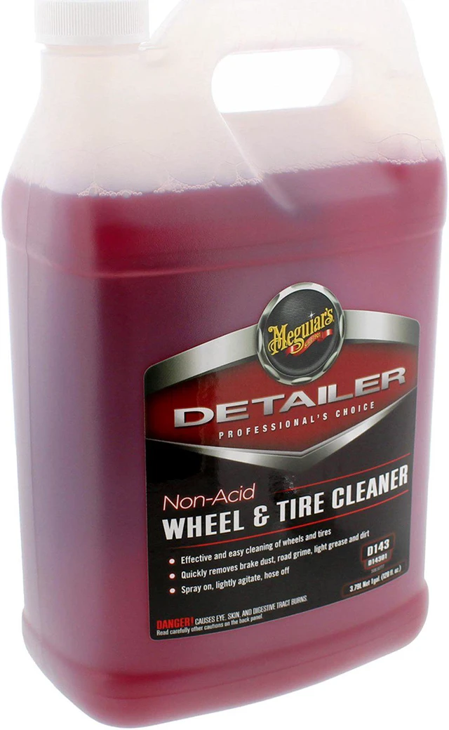 Alt view image 2 of 4 - Meguiar's Non Acid Tire & Wheel Cleaner Exterior Car Maintenance Care, 1 Gallon