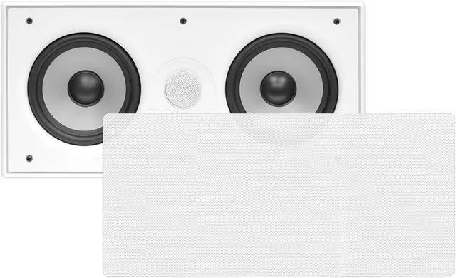 Alt view image 12 of 15 - Pyle Pro PDIWCS56 5.25” 300 Watt In-Wall Center Speaker