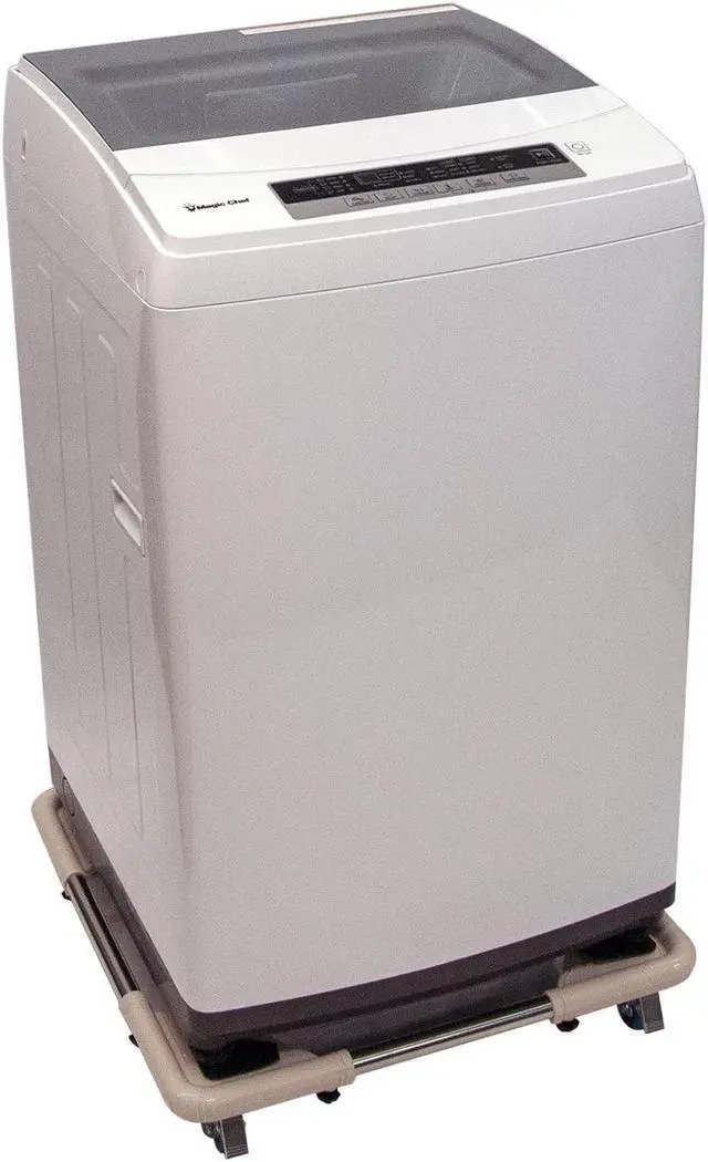 Alt view image 3 of 9 - magic chef adjustable, mcslb04p compact washer dolly