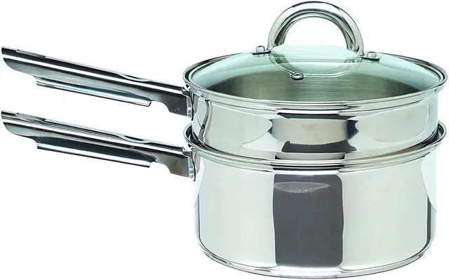 Alt view image 7 of 9 - Gibson 64208.12 12 Piece Stainless Cookware Set