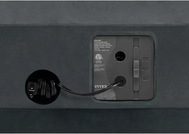 Alt view image 5 of 7 - Intex 64411ED Twin Dura Beam Plush Airbed Mattress with Built In Pump