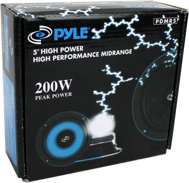 Alt view image 5 of 5 - New Pyle Pdmr5 5" 200W Midrange Speaker Pro Audio Cabinet Loudspeaker Driver