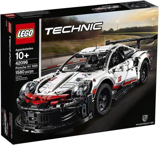 Alt view image 13 of 15 - LEGO Technic Porsche 911 RSR 42096 Building Kit , New 2019 (1580 Piece)