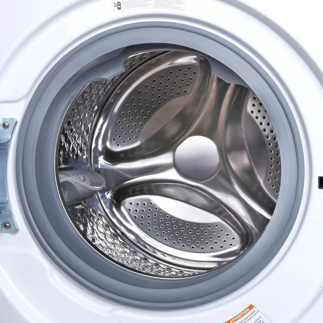 Alt view image 4 of 5 - Magic Chef MCSCWD27S5 2.7 Cu Ft Front Load Washer And Dryer Combination, Silver