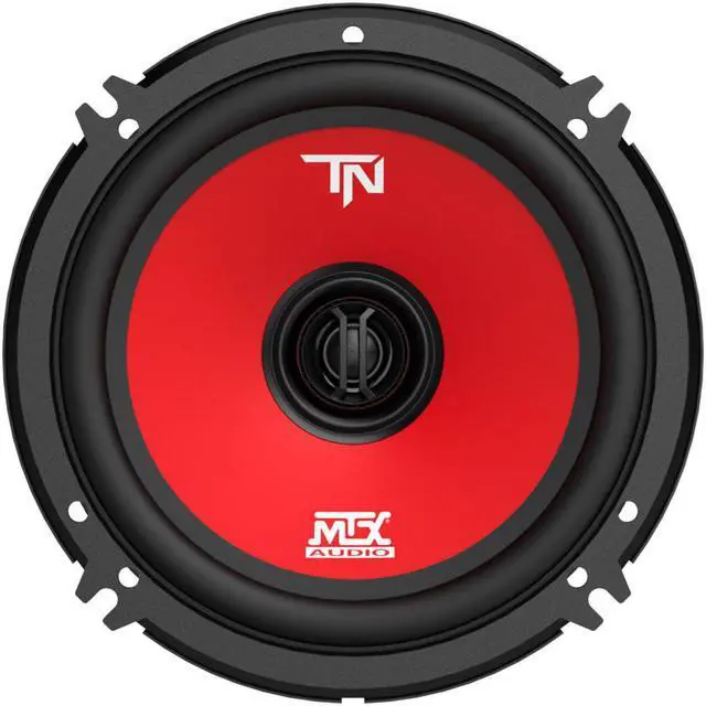 Alt view image 9 of 19 - mtx terminator6 45 watt rms 2 way polypropylene coaxial car speakers, pair