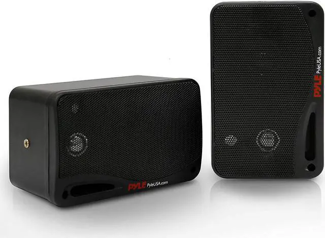Alt view image 14 of 20 - Pyle PDWR42BBT 3.5 in. 200W Bluetooth Home Speakers