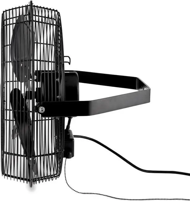 Alt view image 10 of 13 - iLIVING 18-Inch Wall Mounted Variable Speed Indoor/Outdoor Weatherproof Fan, 6360 CFM, Black