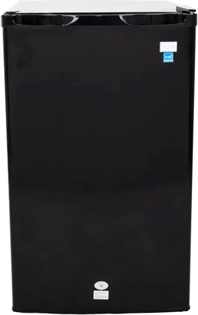 Alt view image 2 of 10 - Avanti AR4446B 4.4 Cubic Foot Counter High Mini Fridge & Freezer Combo, Black