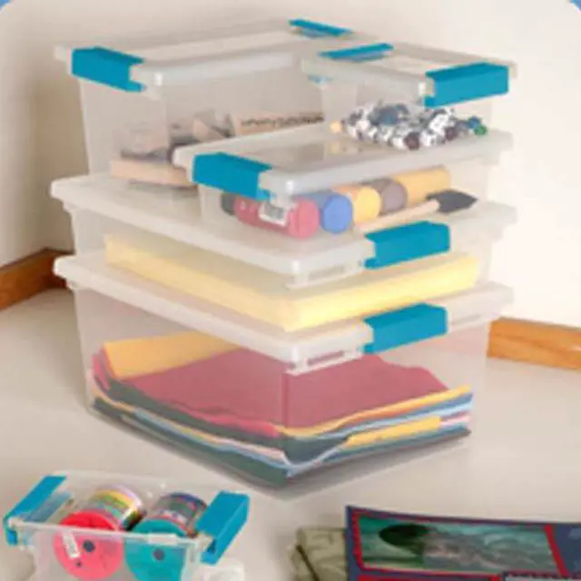 Alt view image 11 of 13 - Sterilite Small Clip Box 2194-2008