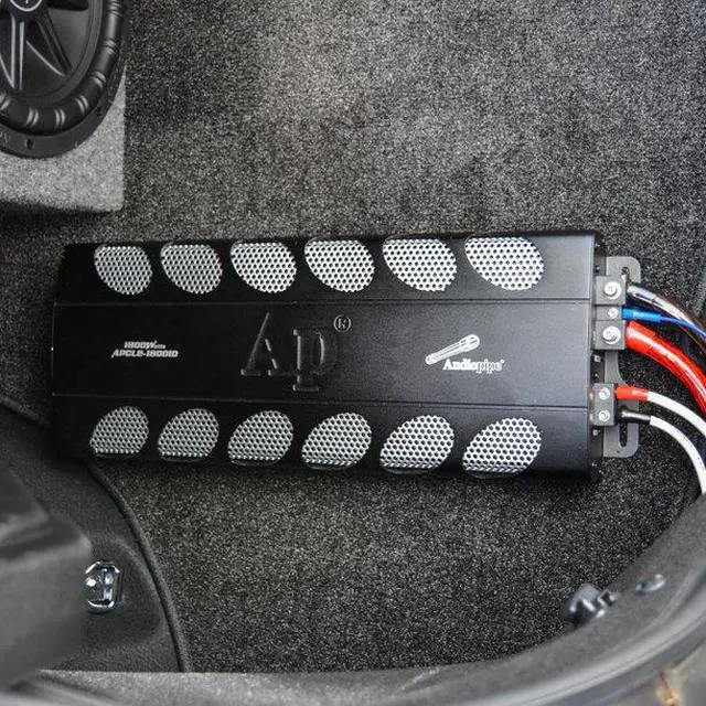 Alt view image 10 of 11 - Audiopipe APCLE-18001D Class D 1800 Watt Monoblock Car Stereo Amplifier, Black