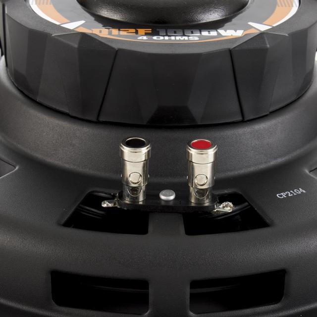 Alt view image 7 of 7 - Boss Audio 12 Inch 1000 Watt Max Car Audio Shallow Mount Stereo Subwoofer | D12F