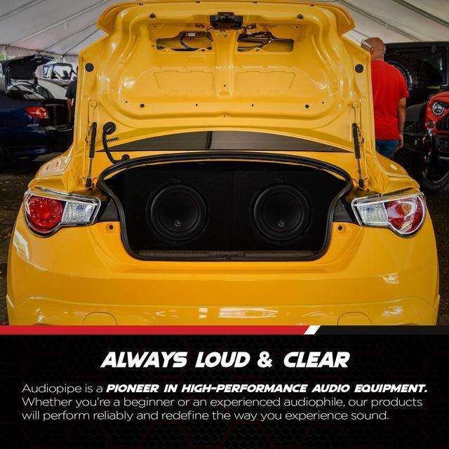 Alt view image 5 of 8 - Audiopipe APCLE-15001D Class D 1500 Watt Monoblock Car Stereo Amplifier, Black