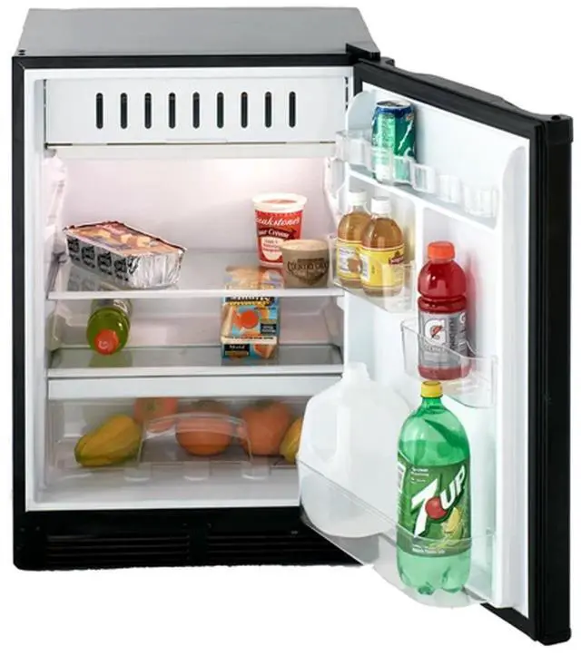 Alt view image 10 of 11 - Avanti 5.2 Cu. Ft. Refrigerator, Black (RM52T1BB)
