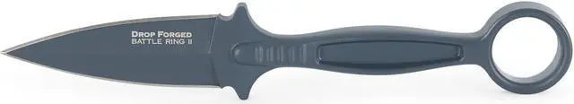 Alt view image 3 of 13 - Cold Steel Razor Sharp Drop Forged Battle Ring II Fixed Blade with Secure Sheath