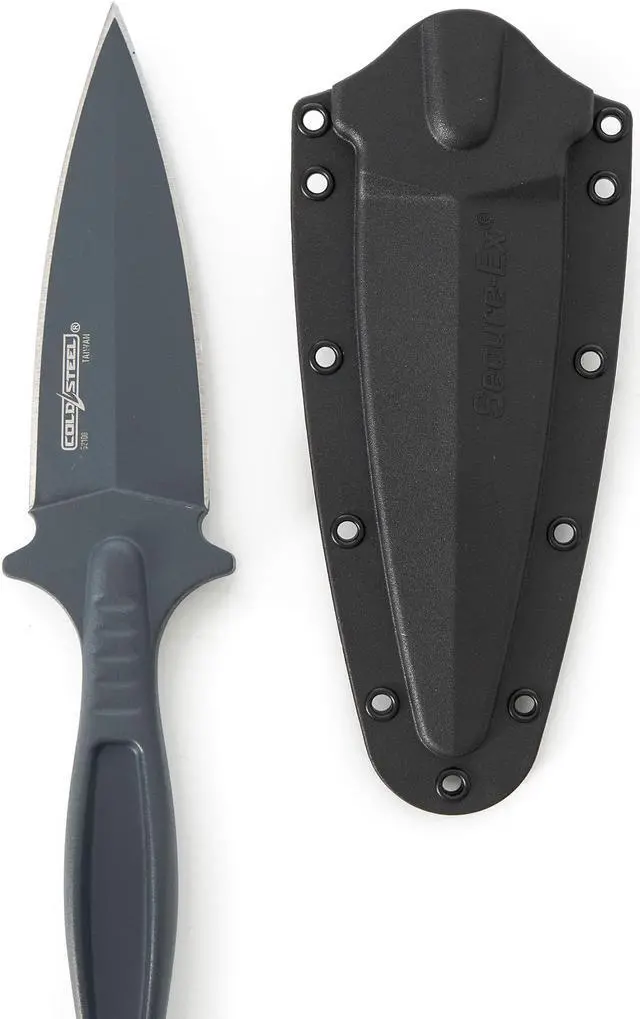 Alt view image 11 of 13 - Cold Steel Razor Sharp Drop Forged Battle Ring II Fixed Blade with Secure Sheath