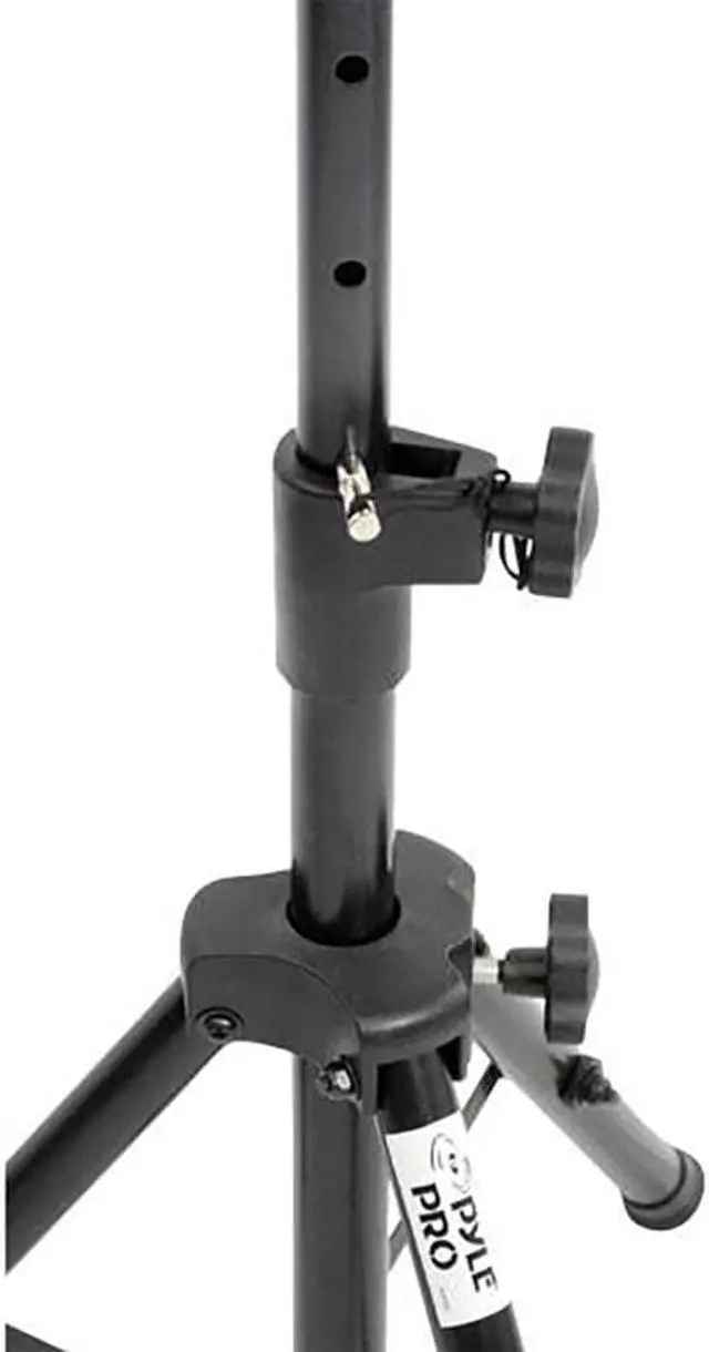 Alt view image 18 of 19 - Pyle PLPTS2 Universal Device Stand - Height Adjustable Tripod Mount (For Laptop, Notebook, Mixer, DJ Equipment)