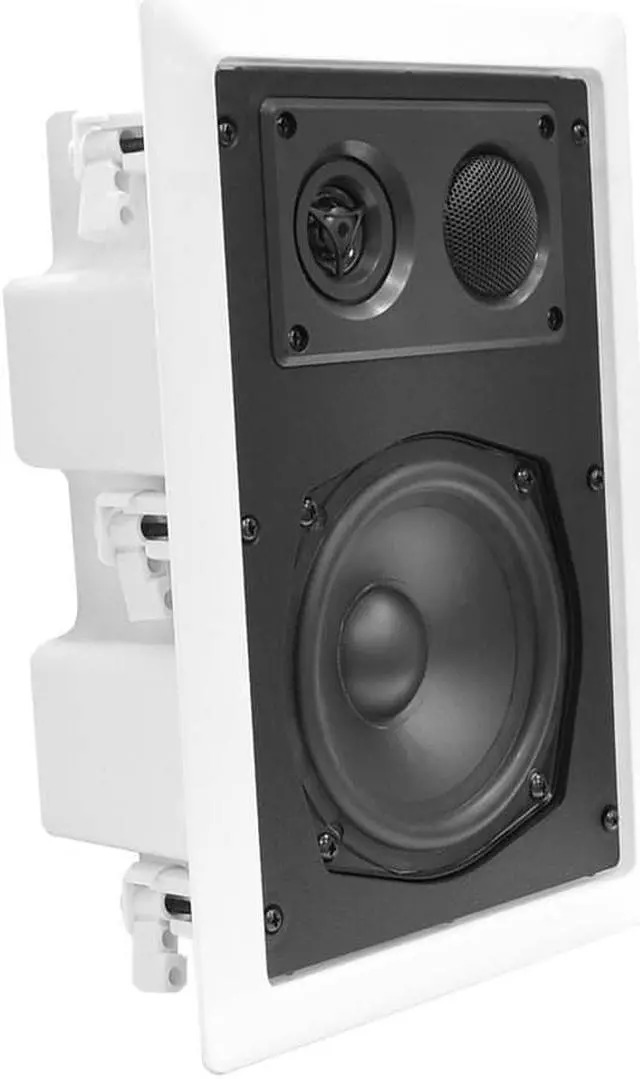 Alt view image 7 of 10 - Pyle Home In-Wall In-Ceiling 5.25-Inch 300W 2-Way Speaker Pair System