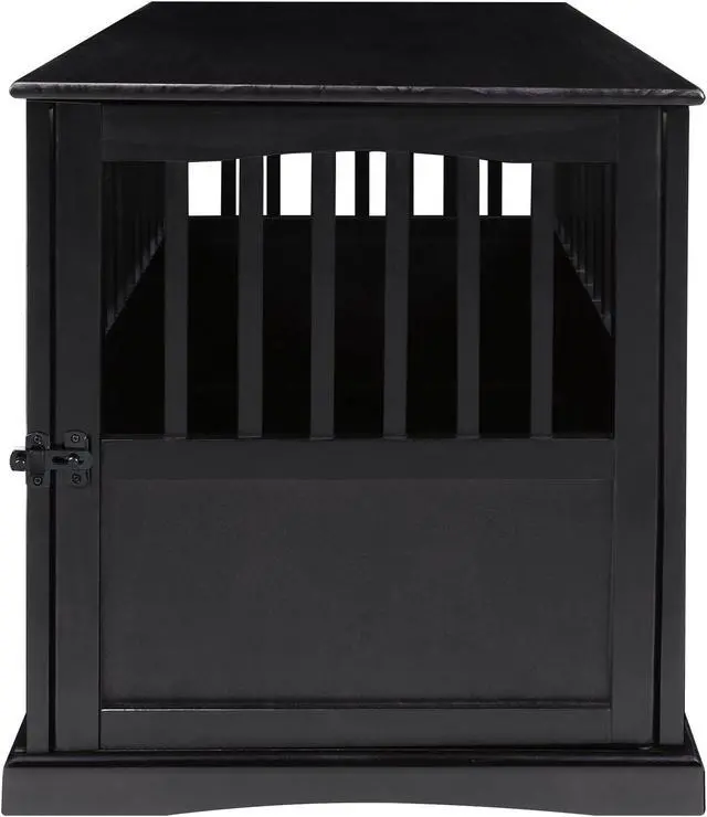 Alt view image 8 of 14 - Casual Home 600-22 Pet Crate End Table, Black