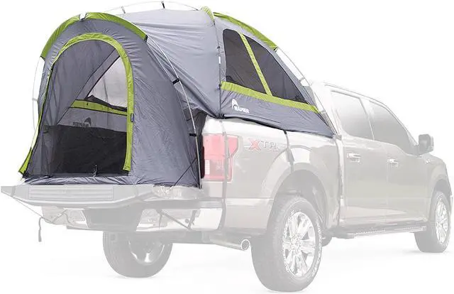 Alt view image 13 of 18 - Napier Backroadz Truck Tent Full Size Bed Grey/Green