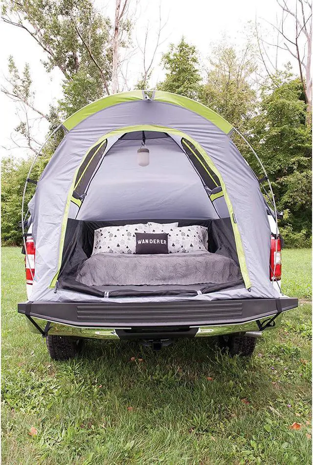 Alt view image 15 of 18 - Napier Backroadz Truck Tent Full Size Bed Grey/Green