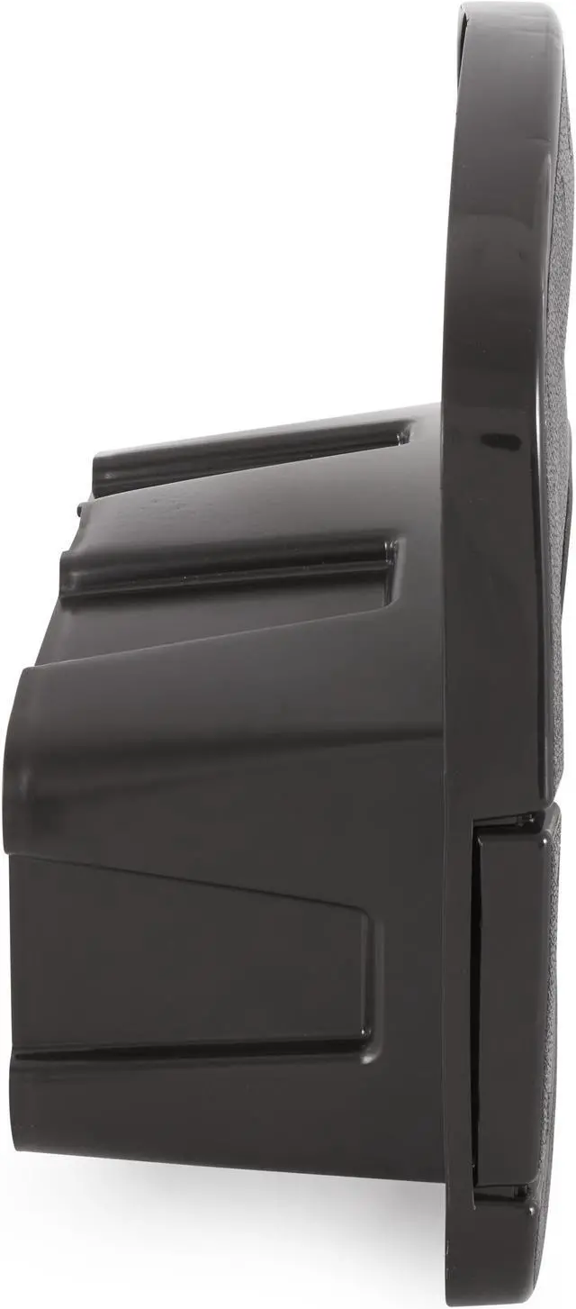 Alt view image 10 of 16 - Suncast Hangout 150 Foot Resin Wicker Mounted Garden Storage Hose Rack, Brown