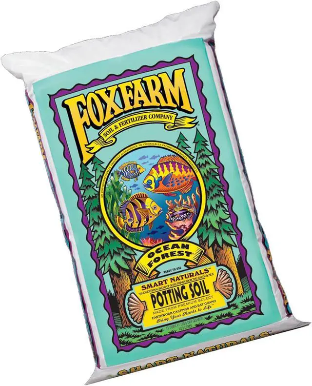 Alt view image 2 of 5 - Foxfarm FX14053 Ocean Forest Garden and Potting Soil, 0.4 Cubic Feet/12 Quarts