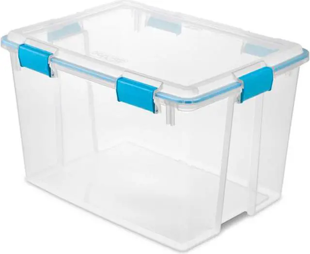 Alt view image 2 of 9 - Sterilite 80 Qt. Gasket Storage Tote 19384304