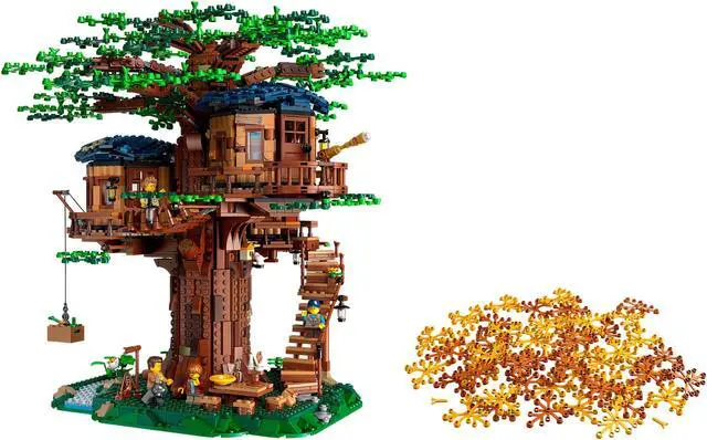 Main image of LEGO Ideas 21318 Tree House 3036 Piece Block Building Set with 4 Minifigures