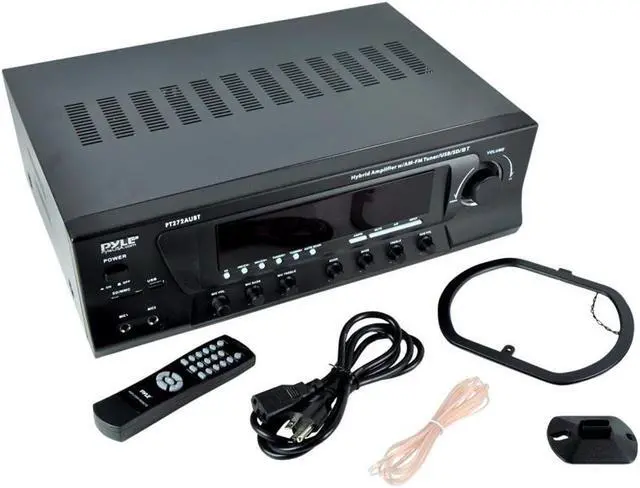Alt view image 20 of 20 - PYLE PT272AUBT HYBRID AMPLIFIER RECEIVER
