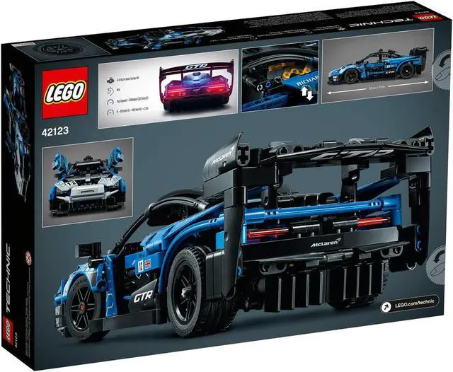 Alt view image 11 of 20 - LEGO Technic 42123 McLaren Senna GTR 830 Piece Building Kit