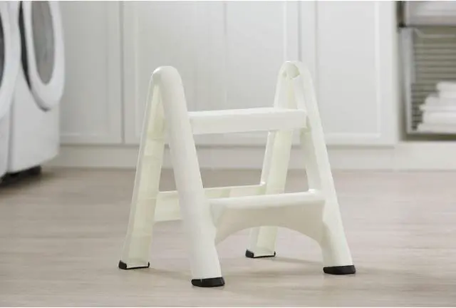 Alt view image 8 of 11 - Rubbermaid Step Stool Folding 3391-8061