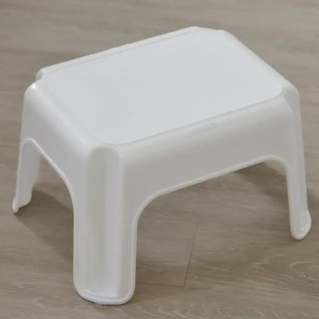 Alt view image 4 of 7 - Rubbermaid Durable Roughneck Plastic Family Sturdy Small Step Stool, White