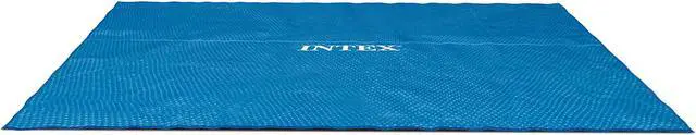 Alt view image 5 of 8 - Intex Solar Pool Cover for 18' x 9' Rectangular Frame Swimming Pools, Cover Only