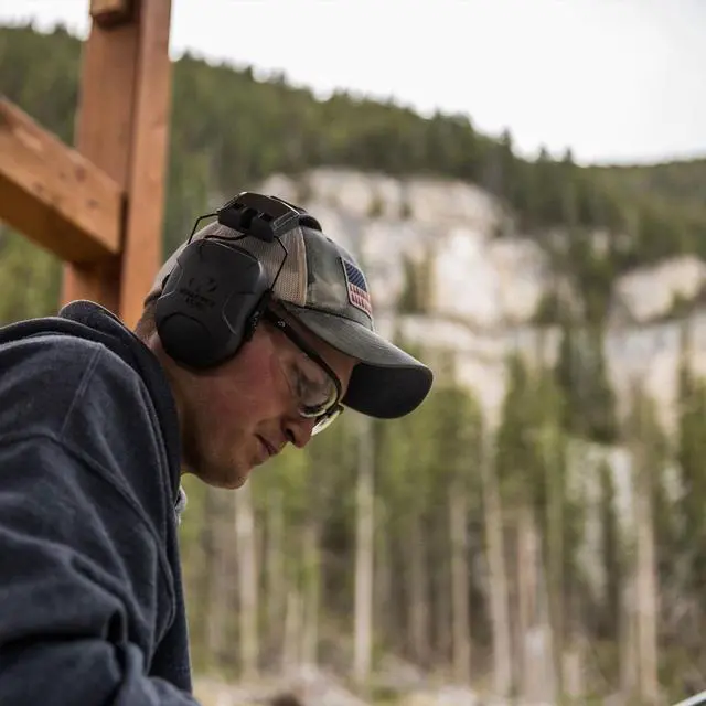 Alt view image 7 of 8 - Walkers XCEL 500BT Electronic Active Shooting Hearing Protection Earmuffs, Gray