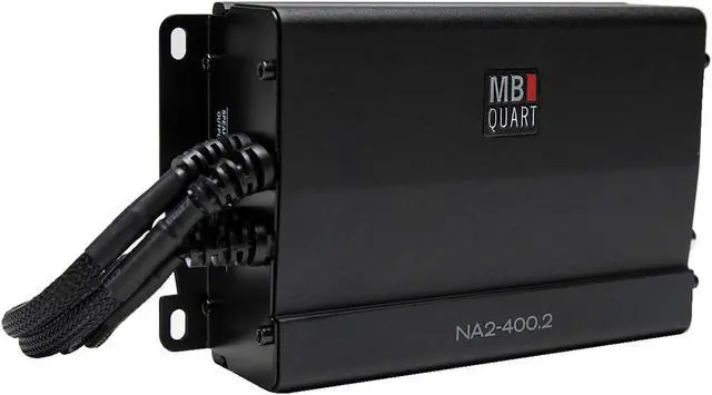 Alt view image 9 of 12 - MB Quart NA2-400.2 compact Two Channel, 400 watt Powersports amplifier