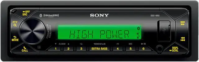 Alt view image 12 of 16 - Sony MARINE In-Dash Digital Media Receiver with Bu DSXM80