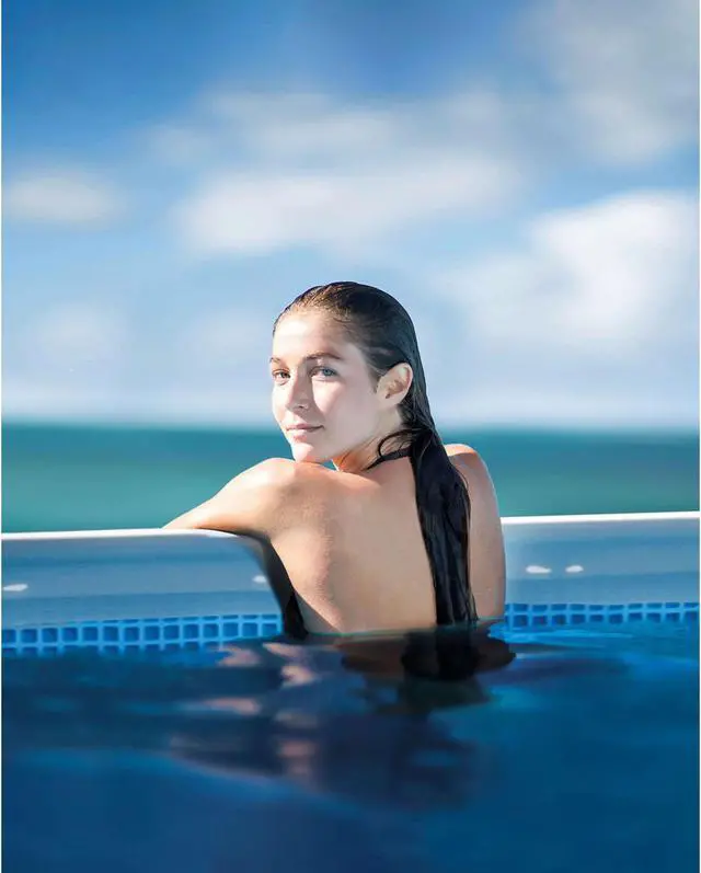 Alt view image 9 of 13 - Intex 16 Foot x 42 Inch Prism Frame Rectangular Above Ground Swimming Pool Set