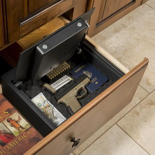 Alt view image 11 of 11 - Stack-On Drawer Safe with Electronic Lock for Firearms #PDS-1800-E