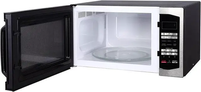 Alt view image 13 of 17 - Magic Chef MCM1611ST 1100 Watt 1.6 Cubic Feet Digital Microwave, Stainless Steel