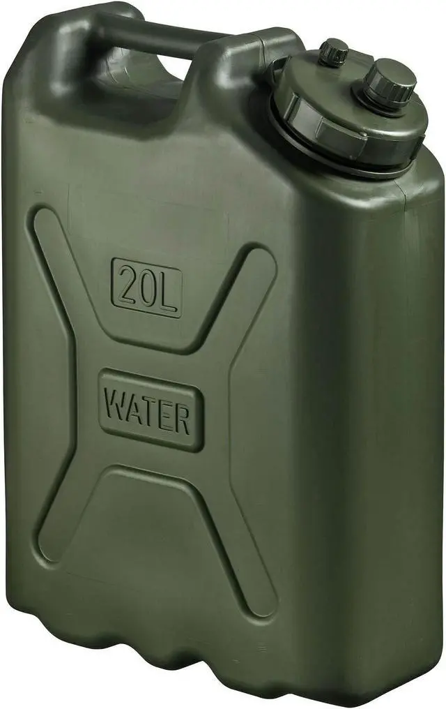 Main image of Scepter BPA Durable 5 Gallon 20 Liter Portable Water Storage Container, Green