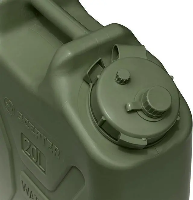 Alt view image 5 of 9 - Scepter BPA Durable 5 Gallon 20 Liter Portable Water Storage Container, Green