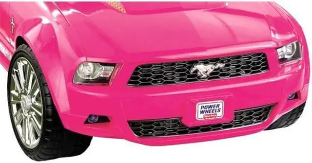 Alt view image 3 of 13 - Fisher-Price Power Wheels Barbie Ford Mustang