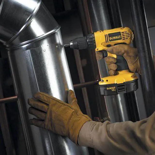 Alt view image 5 of 6 - Dewalt DC970K-2 18V Cordless 1/2 in. Adjustable Clutch Drill Driver Kit