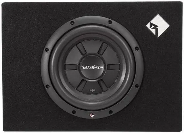 Alt view image 6 of 20 - Rockford Fosgate R2S-1X10 Single 10" Loaded Subwoofer Enclosure 400W R2S1X10