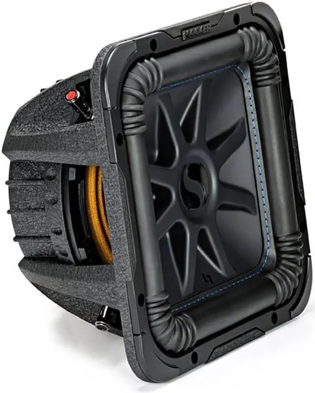 Alt view image 12 of 20 - Kicker L7S104 L7S 10" Subwoofer Dual Voice Coil 4-Ohm 600W