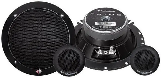 Alt view image 8 of 20 - Rockford Fosgate R165-S R1 Prime 6.5-Inch 2-Way Component Speaker System